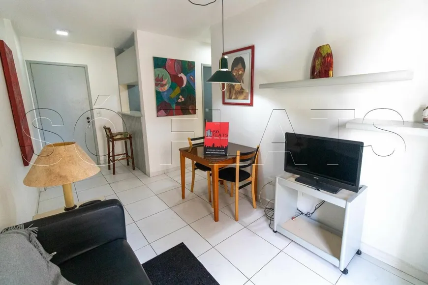 Foto 1 de Flat com 1 Quarto para alugar, 39m² em Jardim Paulista, São Paulo