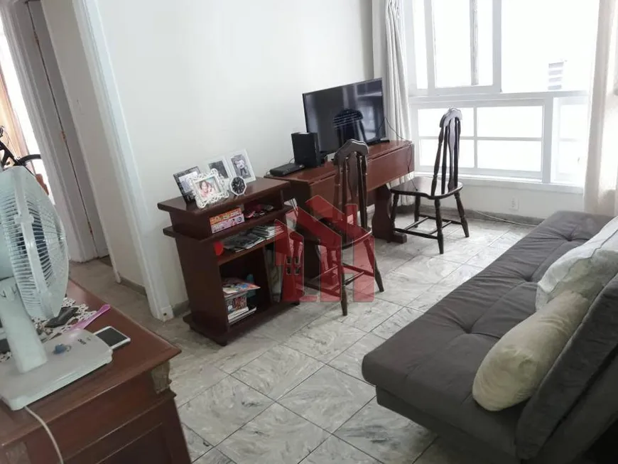 Foto 1 de Apartamento com 1 Quarto à venda, 58m² em Itararé, São Vicente