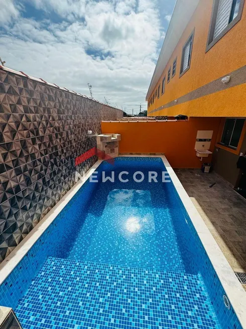 Foto 1 de Casa de Condomínio com 2 Quartos à venda, 59m² em Cibratel II, Itanhaém