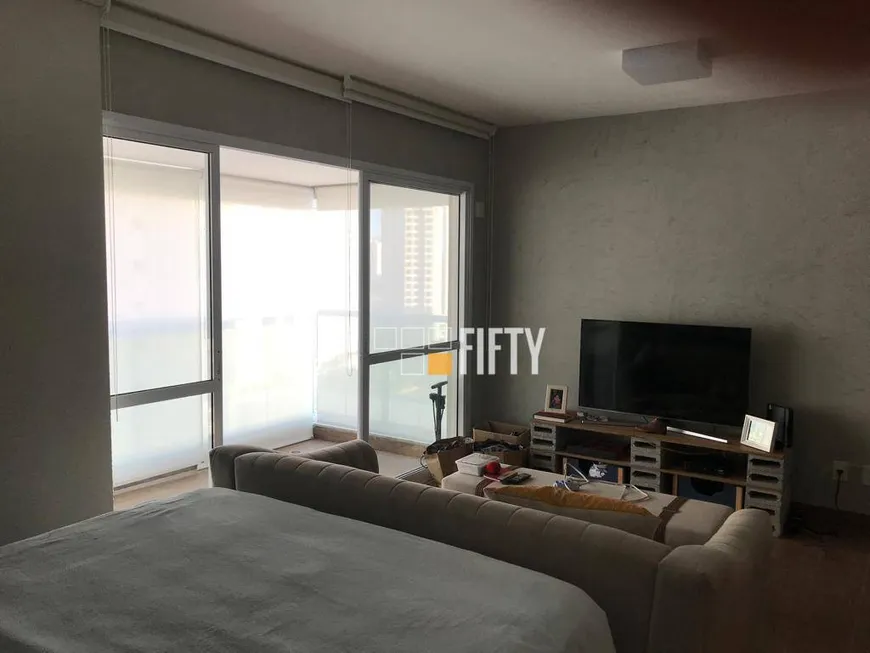 Foto 1 de Apartamento com 1 Quarto à venda, 49m² em Brooklin, São Paulo