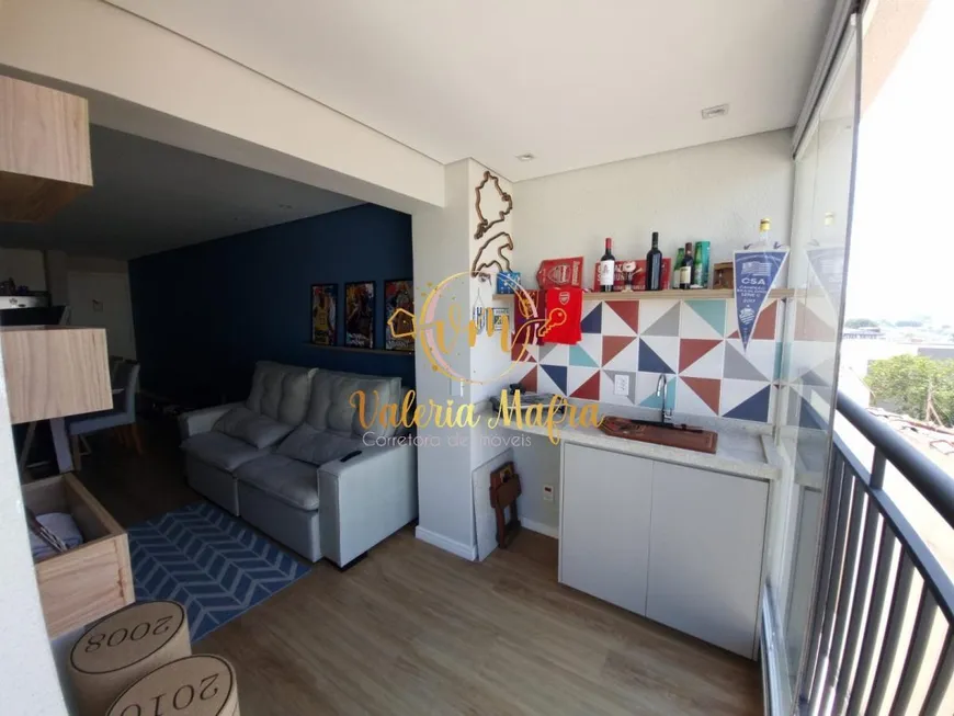 Foto 1 de Apartamento com 2 Quartos à venda, 53m² em Vila Dayse, São Bernardo do Campo