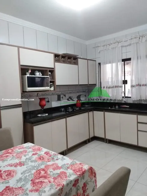 Foto 1 de Casa com 3 Quartos à venda, 140m² em Jardim Residencial Regina Bastelli, Limeira