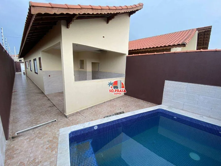 Foto 1 de Casa com 3 Quartos à venda, 78m² em Jussara, Mongaguá