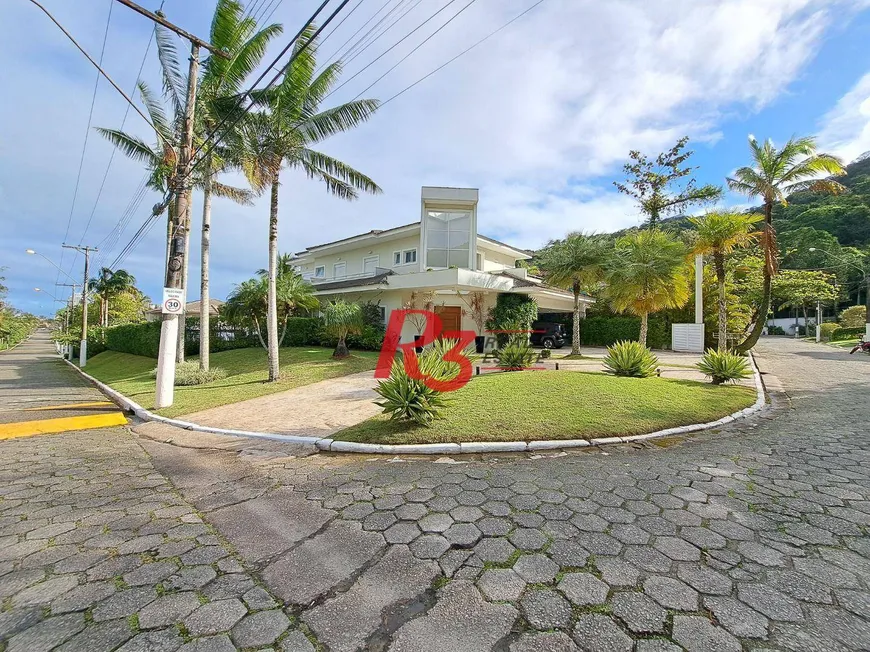 Foto 1 de Casa de Condomínio com 5 Quartos à venda, 650m² em Enseada, Guarujá