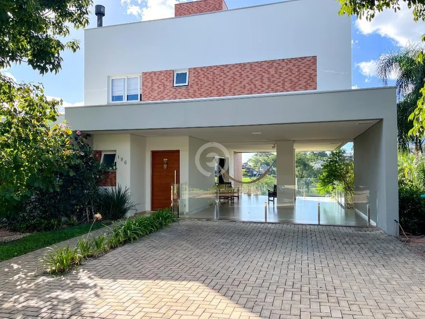 Foto 1 de Casa de Condomínio com 3 Quartos à venda, 279m² em Encosta do Sol, Estância Velha