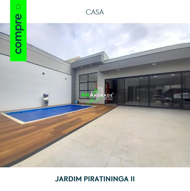 Foto 1 de Casa com 3 Quartos à venda, 170m² em Jardim Piratininga II, Franca