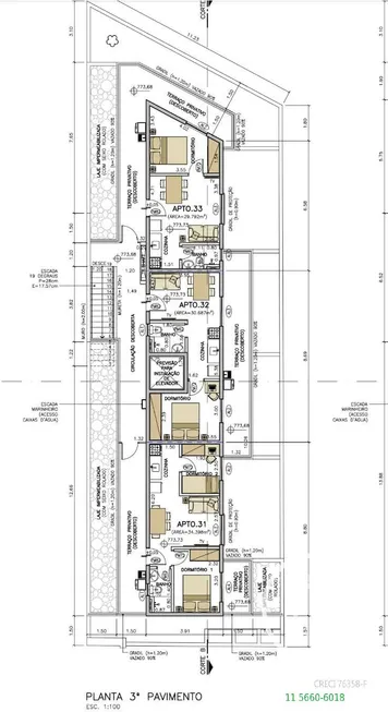 Foto 1 de Apartamento com 1 Quarto à venda, 51m² em Jardim Palmares, São Paulo