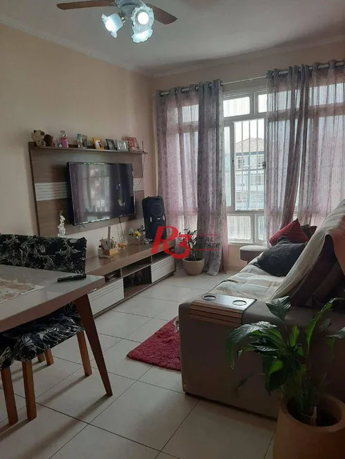 Foto 1 de Apartamento com 1 Quarto à venda, 51m² em Centro, São Vicente