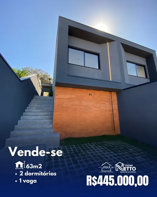 Foto 1 de Casa com 2 Quartos à venda, 63m² em Jardim Juliana, Mogi das Cruzes