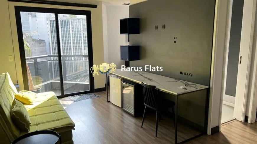 Foto 1 de Flat com 1 Quarto à venda, 46m² em Consolação, São Paulo