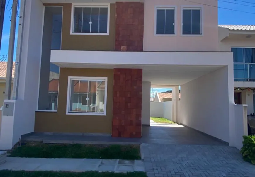 Foto 1 de Casa de Condomínio com 3 Quartos à venda, 135m² em Santa Terezinha, Fazenda Rio Grande