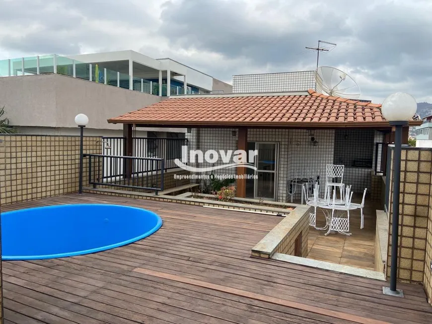 Foto 1 de Cobertura com 4 Quartos à venda, 213m² em Santa Tereza, Belo Horizonte