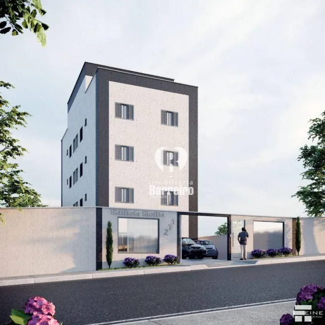 Foto 1 de Apartamento com 3 Quartos à venda, 55m² em Cruzeiro, Ibirite