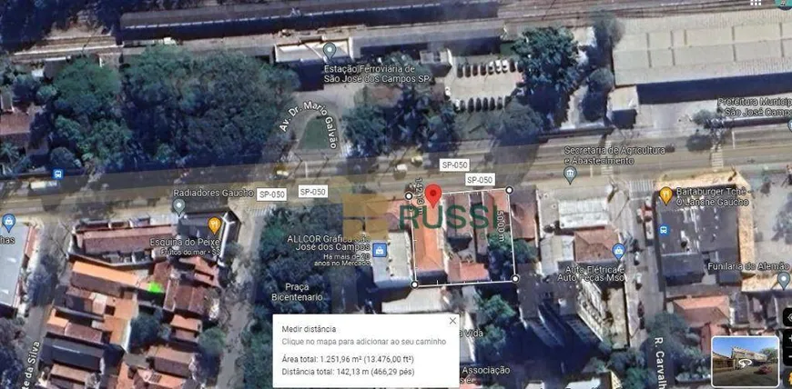 Foto 1 de Lote/Terreno à venda, 1246m² em Vila Maria, São José dos Campos