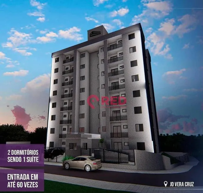 Foto 1 de Apartamento com 2 Quartos à venda, 59m² em Jardim Vera Cruz, Sorocaba