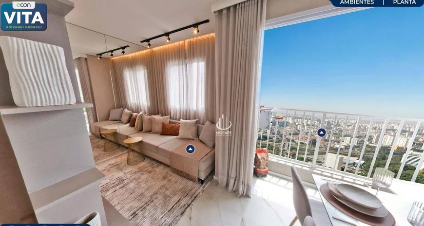 Foto 1 de Apartamento com 2 Quartos à venda, 37m² em Jardim Mirante, São Paulo
