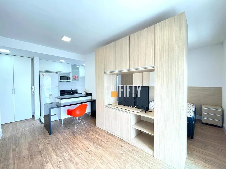 Foto 1 de Apartamento com 1 Quarto à venda, 44m² em Brooklin, São Paulo