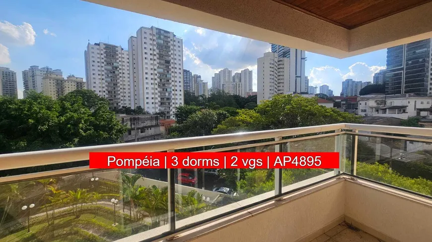 Foto 1 de Apartamento com 3 Quartos à venda, 107m² em Pompeia, São Paulo