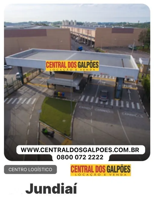 Foto 1 de Galpão/Depósito/Armazém para alugar, 1500m² em JARDIM ERMIDA II, Jundiaí