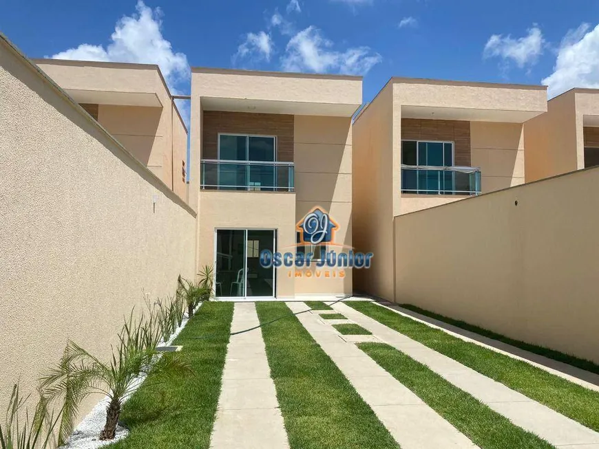 Foto 1 de Casa com 3 Quartos à venda, 93m² em Coacu, Eusébio