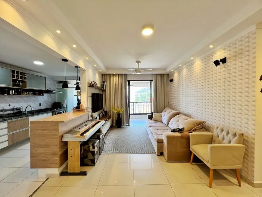 Foto 1 de Apartamento com 3 Quartos à venda, 110m² em José Menino, Santos