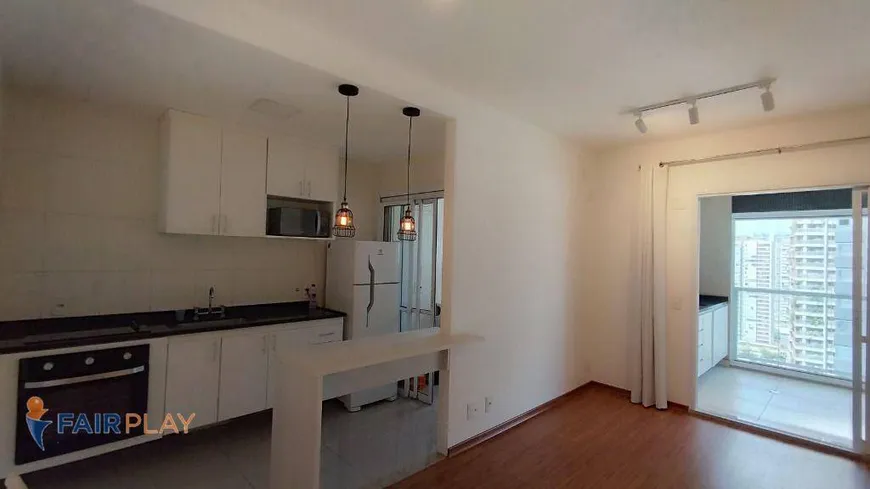 Foto 1 de Apartamento com 1 Quarto à venda, 51m² em Brooklin, São Paulo