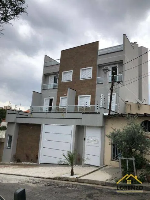 Foto 1 de Apartamento com 2 Quartos à venda, 56m² em Vila Scarpelli, Santo André