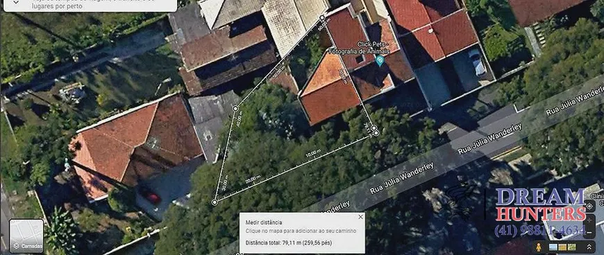 Foto 1 de Lote/Terreno à venda, 360m² em Mercês, Curitiba