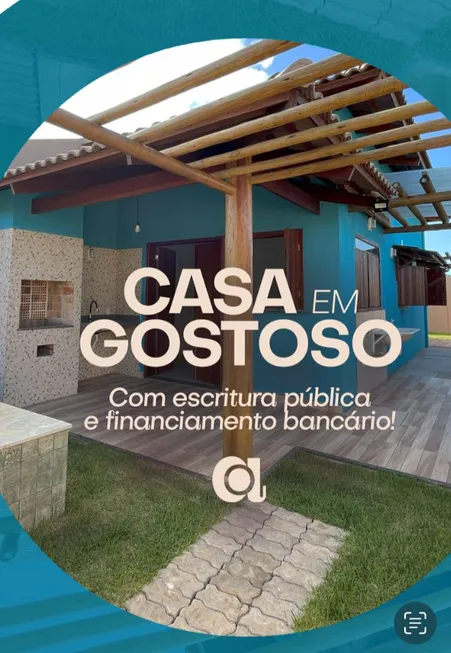 Foto 1 de Casa com 2 Quartos à venda, 71m² em Centro, São Miguel do Gostoso