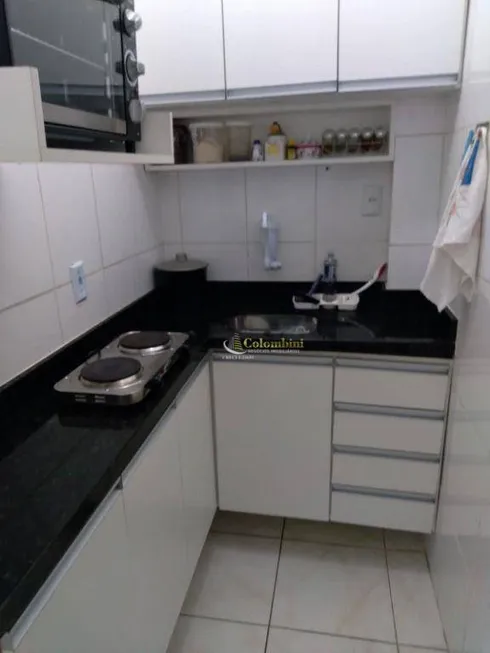 Foto 1 de Kitnet com 1 Quarto à venda, 31m² em Gonzaguinha, São Vicente