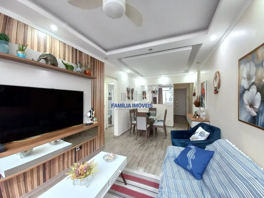 Foto 1 de Apartamento com 2 Quartos à venda, 78m² em Gonzaga, Santos