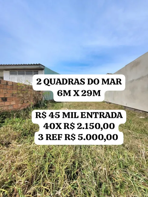 Foto 1 de Lote/Terreno à venda, 174m² em Jardim Beira-Mar, Capão da Canoa