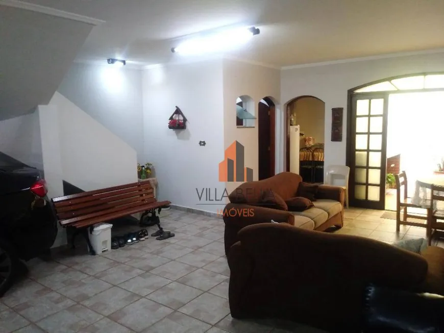 Foto 1 de Sobrado com 3 Quartos à venda, 268m² em Jardim Bela Vista, Santo André