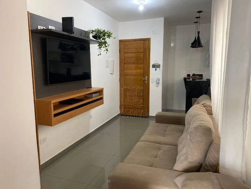 Foto 1 de Apartamento com 2 Quartos à venda, 44m² em Vila Curuçá, Santo André