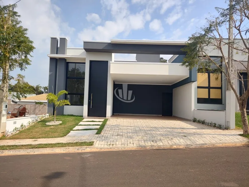 Foto 1 de Casa de Condomínio com 3 Quartos à venda, 153m² em Residencial Campos de Piemonte, Araraquara