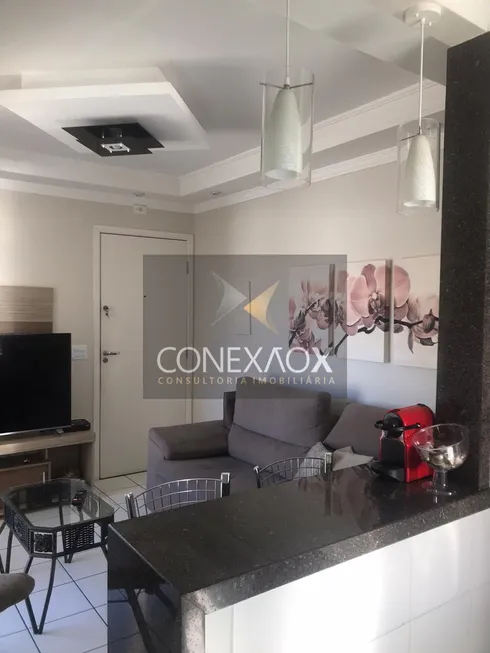 Foto 1 de Apartamento com 2 Quartos à venda, 45m² em Jardim Tamoio, Campinas