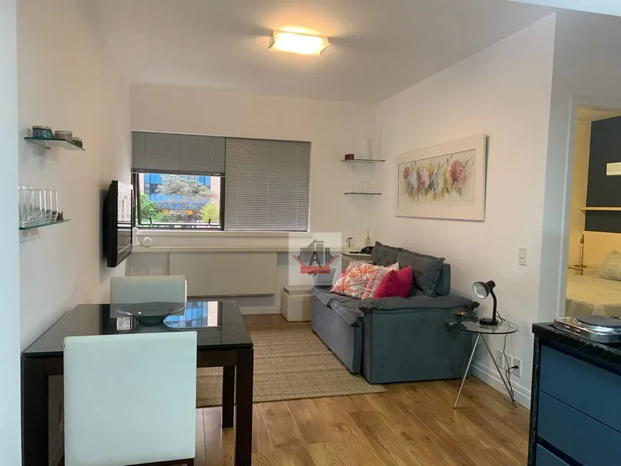 Foto 1 de Flat com 1 Quarto para alugar, 42m² em Jardim Paulista, São Paulo