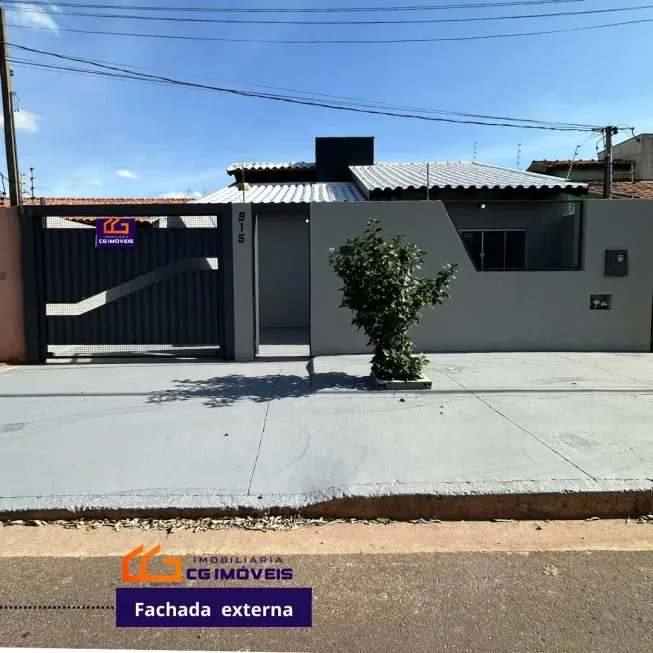 Foto 1 de Casa com 3 Quartos à venda, 60m² em Nova Lima, Campo Grande