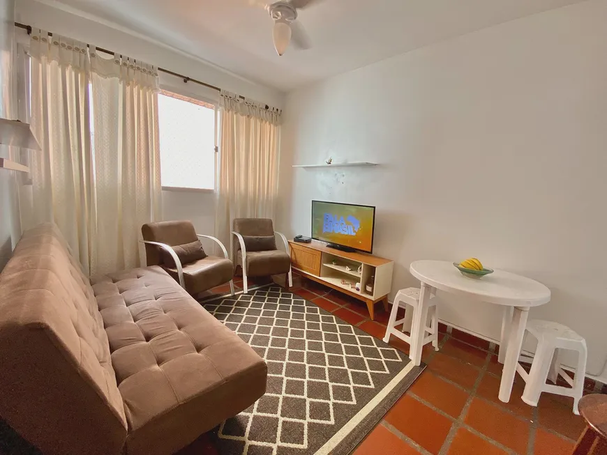 Foto 1 de Apartamento com 1 Quarto para alugar, 50m² em Canto do Forte, Praia Grande