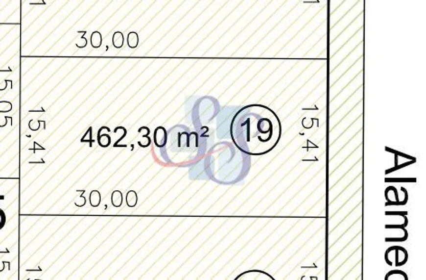 Foto 1 de Lote/Terreno à venda, 462m² em , Eusébio