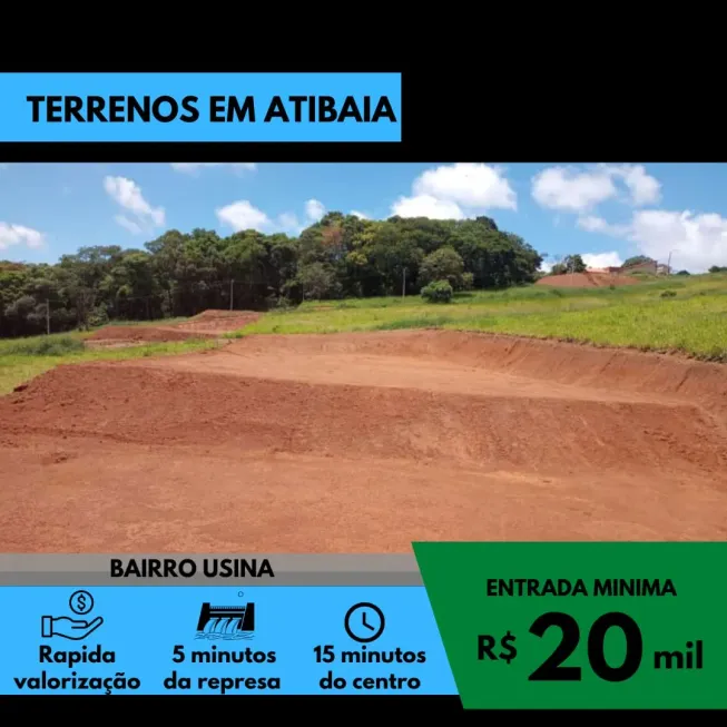 Foto 1 de Lote/Terreno à venda, 500m² em Nova Atibaia, Atibaia