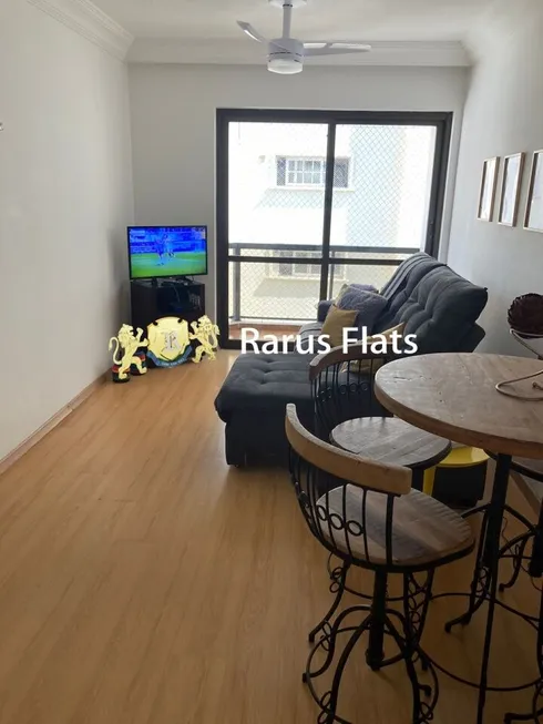 Foto 1 de Flat com 1 Quarto para alugar, 41m² em Jardim Paulista, São Paulo