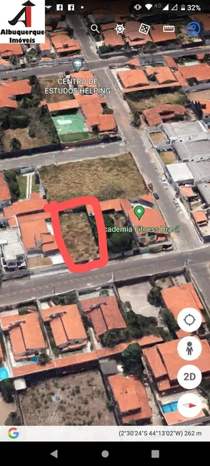 Foto 1 de Lote/Terreno à venda, 450m² em Chacara Brasil, São Luís