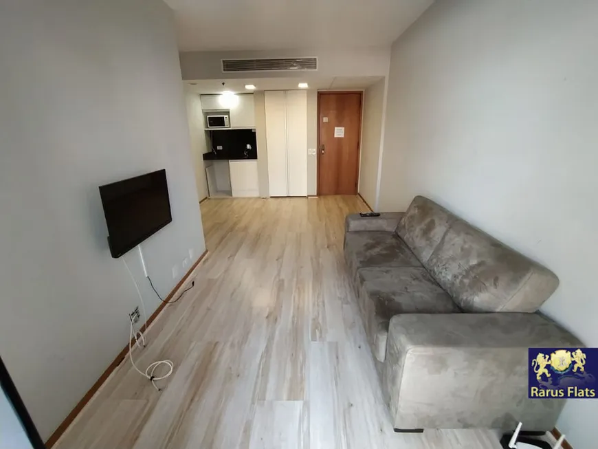 Foto 1 de Flat com 1 Quarto para alugar, 45m² em Pinheiros, São Paulo