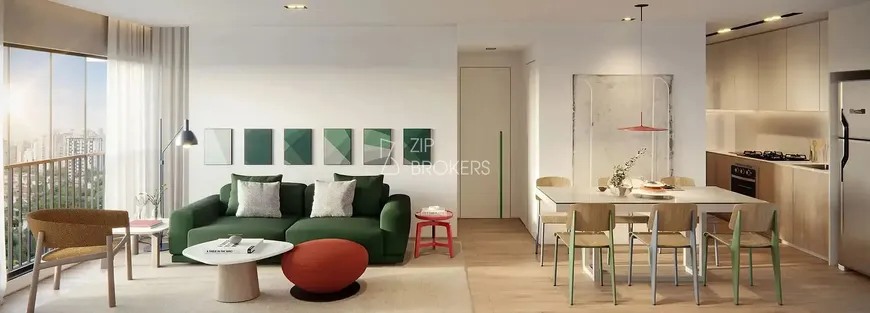 Foto 1 de Apartamento com 2 Quartos à venda, 50m² em Santa Cecília, São Paulo