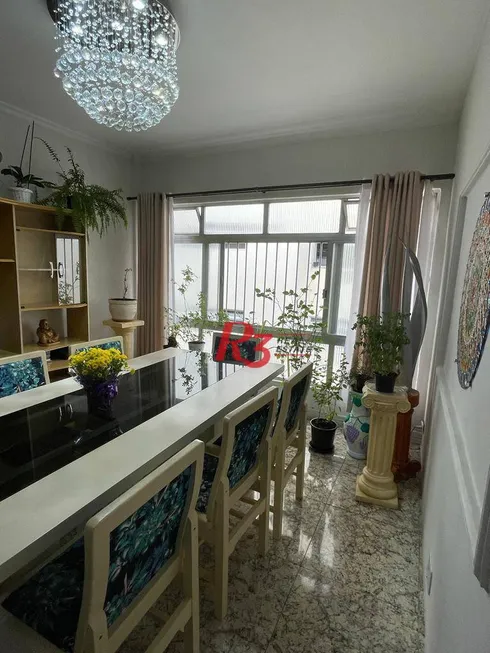 Foto 1 de Apartamento com 3 Quartos à venda, 119m² em Ponta da Praia, Santos