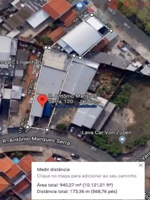 Foto 1 de Galpão/Depósito/Armazém à venda, 1000m² em Jardim Antonio Von Zuben, Campinas