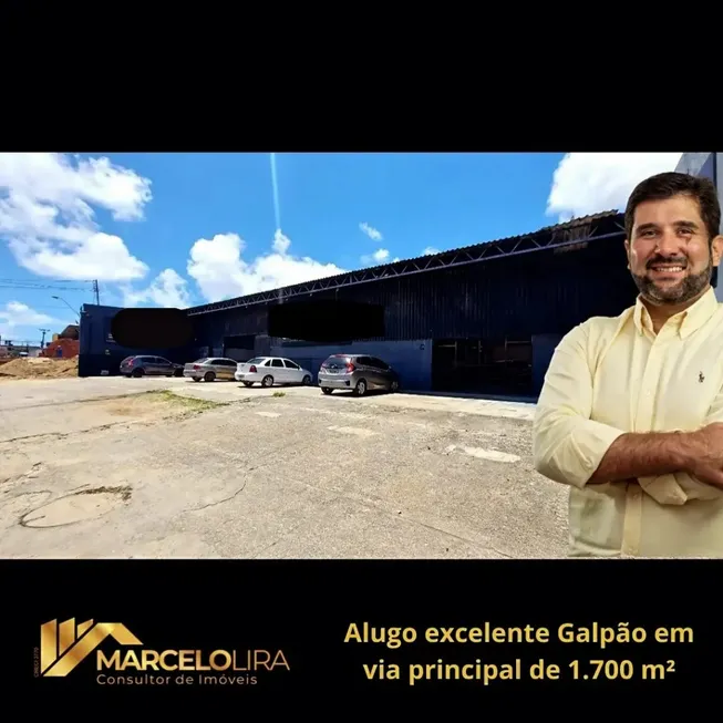 Foto 1 de Galpão/Depósito/Armazém com 1 Quarto para alugar, 1700m² em Serraria, Maceió