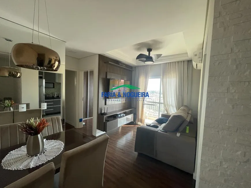 Foto 1 de Apartamento com 2 Quartos à venda, 56m² em Jardim Cherveson, Rio Claro