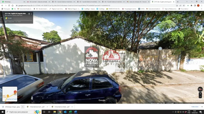 Foto 1 de Lote/Terreno à venda, 1225m² em Eugênio de Melo, São José dos Campos